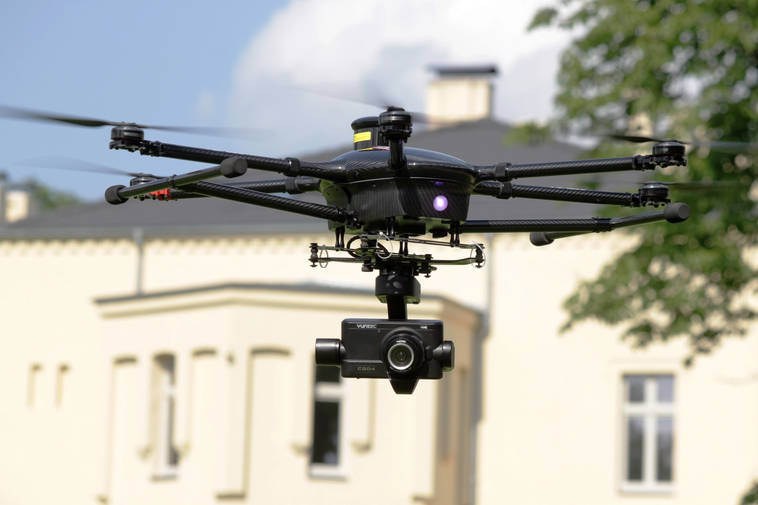 Drohnenpilot Ralf Drefin von SWM-DV Studio